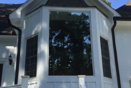 White Concrete 2-storey House